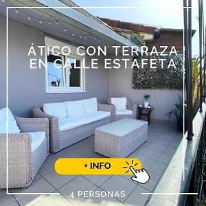 Apartamento Con Terraza En Calleestafeta, Pamplona